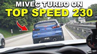 PADU HABIS TEKAN MIVEC EVO X 4B11T SAMPAI PERAK 