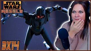 Star Wars Rebels REACTION 3X14 Warhead FIRST TIME WATCHING