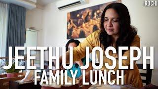 ദം ബിരിയാണി വീട്ടിൽ  Jeethu Joseph and Family enjoys Rice of Persias  Chatti Dum Biriyani