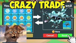 Crazy Trade For Secret Pet in Roblox Clicker Simulator