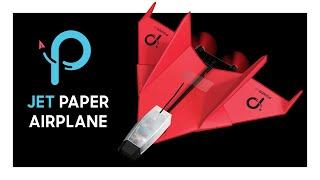 How to Make Firestrike — Epic Jet Paper Airplane Tutorial — POWERUP 4.0 Smartphone Controlled Plane