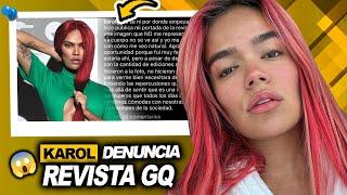 Karol G EXPL0TA & Denuncia a REVISTA GQ por Dañar su Imagen de la Portada ¡Esa No Soy Yo
