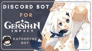 Genshin Impact Bot for DIscord│Katheryne Bot│Join our 21K Discord fam│ Elvira