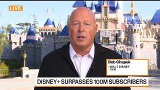 Disney CEO on Parks Reopening Travel Demand Movies on Disney+