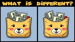 Find 3 Differences  Attention Test  In search of hidden differences  Round 344