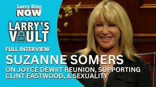 Suzanne Somers Talks to Larry King About Joyce Dewiit Supporting Clint Eastwood & Sexuality