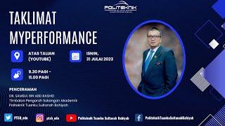 TAKLIMAT MYPERFORMANCE