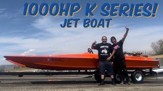 Testing The Insane K Swapped Jet Boat Bring a Paddle