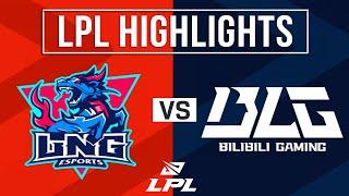LNG vs BLG Highlights ALL GAMES  LPL 2024 Spring  LNG Esports vs Bilibili Gaming