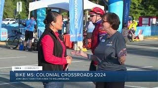 Saturday sees perfect weather for 2024 Bike MS Colonial Crossroads