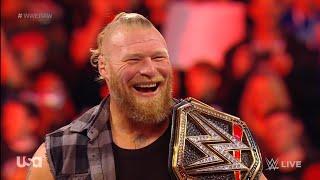 Brock Lesnar as WWE Champion Entrance HD - WWE RAW 03012022