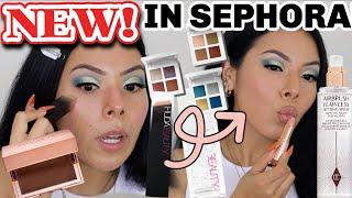 NEW MAKEUP I BOUGHT AT THE SEPHORA 2020 SALE HOLIDAY FULL GLAM GRWM