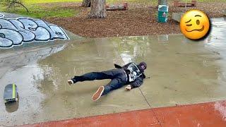 Skating In The Rain