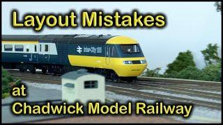 MODEL RAILWAY MISTAKES made at Chadwick Model Railway  185.
