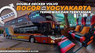 ROSALIA INDAH DOUBLE DECKER PILIHAN NYAMAN BOGOR - YOGYAKARTA Trip Naik Bus Tingkat Volvo ke Jogja