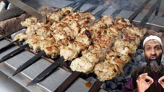 Chicken Malai Boti Recipe Restaurant Style  Chicken Malai Tikka  BBQ  RecipeTrier