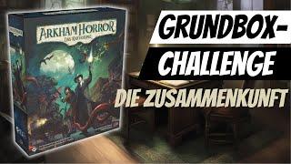 Lets Play Arkham Horror LCG  Die Zusammenkunft  Grundbox-Challenge