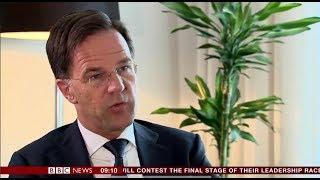 Dutch PM Mark Rutte dicusses Brexit on Radio 4 Today programme