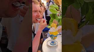 Amalfi Lemon Sorbet ITALY #amalficoast #lemon