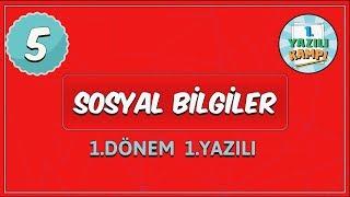 5. Sınıf Sosyal Bilgiler  1. Dönem 1. Yazılıya Hazırlık