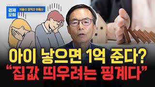 초저출산 해결책 국민은 안다 이현훈 교수의 경제포럼