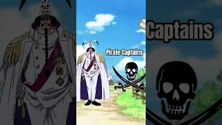 Prime Sengoku vs pirate captains #shorts #onepiece #garp