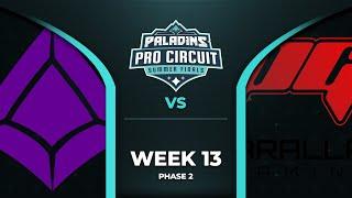 PALADINS Pro Circuit Tempest Team vs Parallax Gaming Phase 2 Week 13