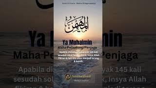 Asma Ul Husna Maha PelindungPenjaga #allahswt #religion  #quote #doarezekimelimpah #quotesislami