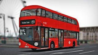 По Лондону на New Routemaster - OMSI 2 Add-On London