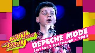 Depeche Mode  - Just Cant Get Enough Live on Countdown 1983