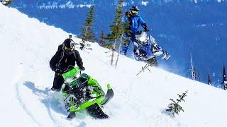 Sledding the BIGGEST MOUNTAINS in Revelstoke