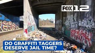 Portland City Council debates whether graffiti taggers deserve jail time