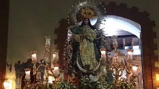 Recogida Inmaculada Concepción en su Parroquia de la Calle Real 21-4-2019.