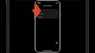 How To Set Wifi  Auto Join Hotspot To Never.. #iphone #shortsfeed ##ytshorts