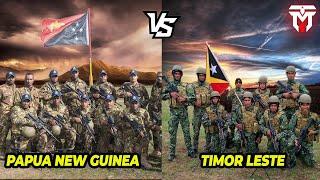 SAMA-SAMA TIDAK MEMILIKI JET TEMPUR Inilah Perbandingan Militer Papua Nugini vs Timor Leste