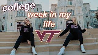 VLOG college week in my life  Virginia Tech