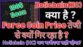 Force Coin Price तेजी से क्यों गिर रहा है ?  क्या Force Coin में लगा पैसा डूब जायेगा ?