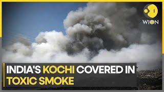 Kochis waste treatment plant on fire