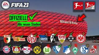 FIFA 23 News & LeaksAlle neuen Stadien und Lizenzen der 1. & 2.  Bundesliga ft. Allianz Arena