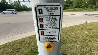 Polara iNS Crosswalk Buttons at Longmeadow Pkwy and IL Rte 25