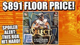 SOLD OUT FOR $891 WORTH IT?   2022 Panini Select NFL First off the Line FOTL Box Review