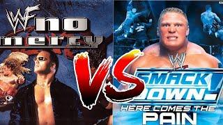 WWF No Mercy Vs WWE Here Comes The Pain  Which Is The Greatest Wrestling Game  Best Wrestling Game