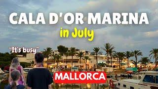 Exploring Cala dOr Marina MALLORCA in July