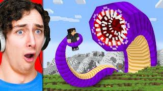 I Fooled My Friend with WORMS in Minecraft