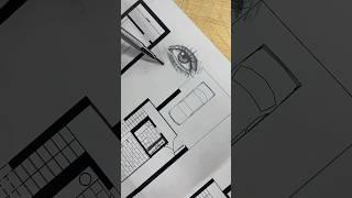 Will. Always. Sketch. Eyes🫱‍🫲 #architecturalsketching #drawing #architecture #architect