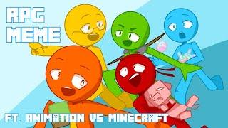 RPG Meme  FAN-MADE Alan Becker Animation vs Minecraft