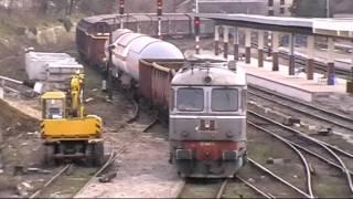 Trenuri in Oradea 4 - Trains in Oradea 4 02 03 2010