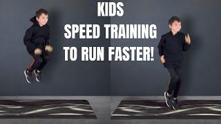 Kids Exercises For SPEED How To Run Faster Running Training For Kids