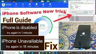 how to fix unavailable iphone  iphone disabled  iPhone hang logo  iphone software problem