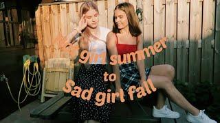 hot girl summer to sad girl fall lookbook